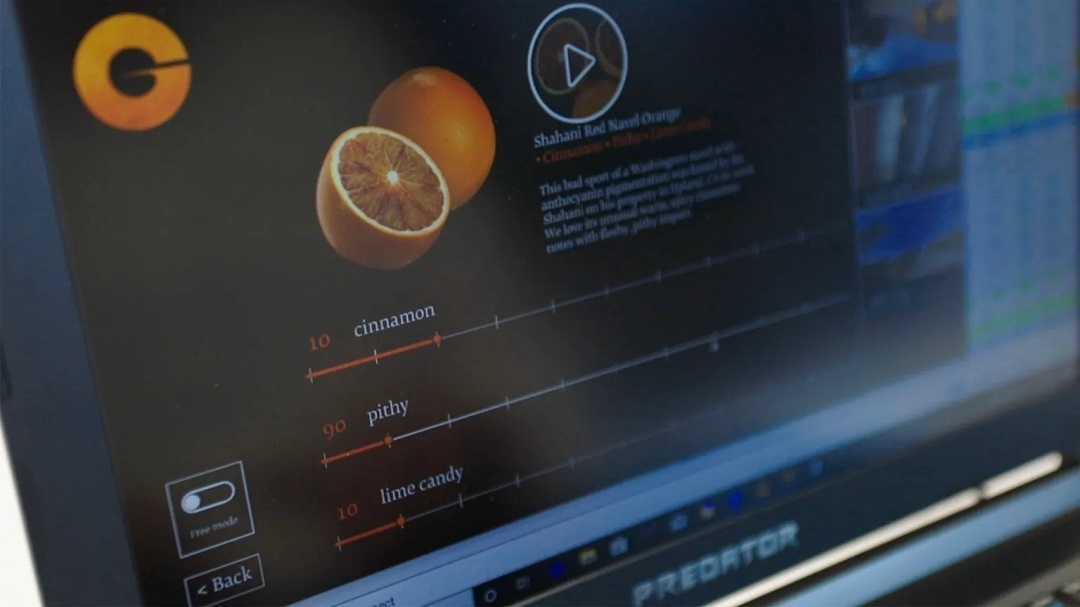 虚拟现实商业-奇华顿虚拟口味旅行®柑橘-把风味创造到下一个水平