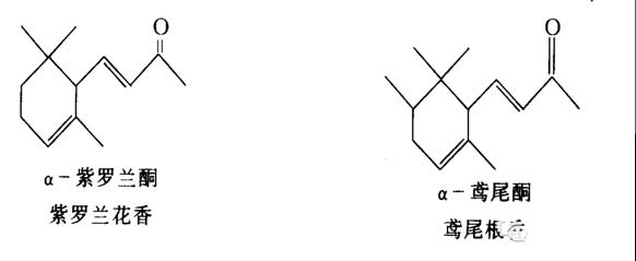 香料的分子结构与香气的关系