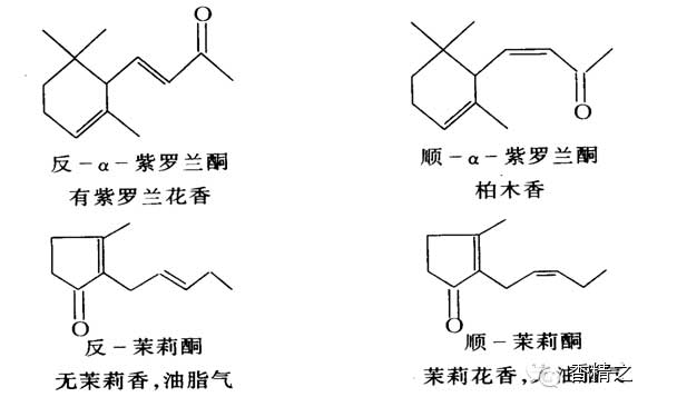 香料的分子结构与香气的关系