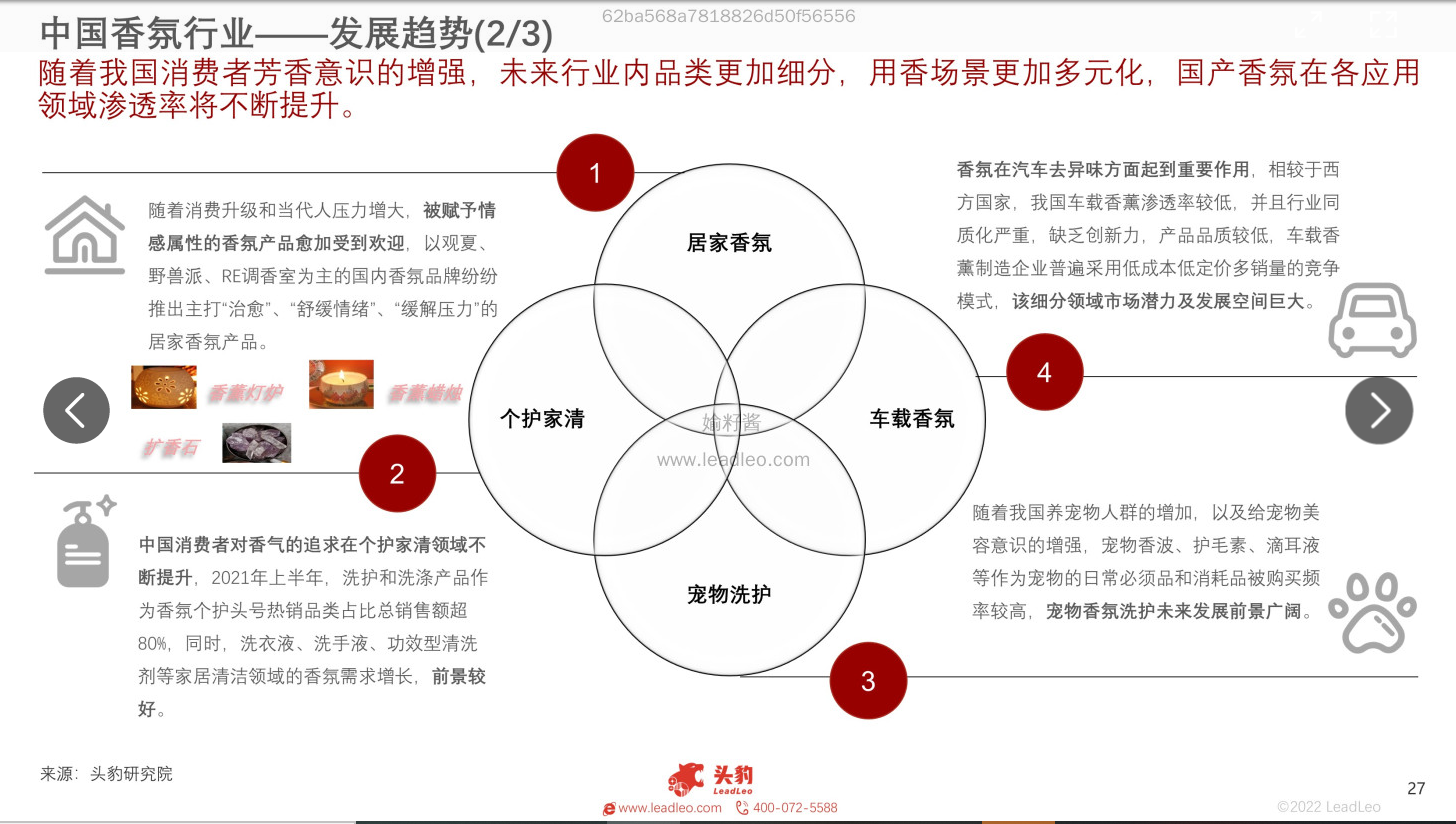 2022年中国香氛行业报告